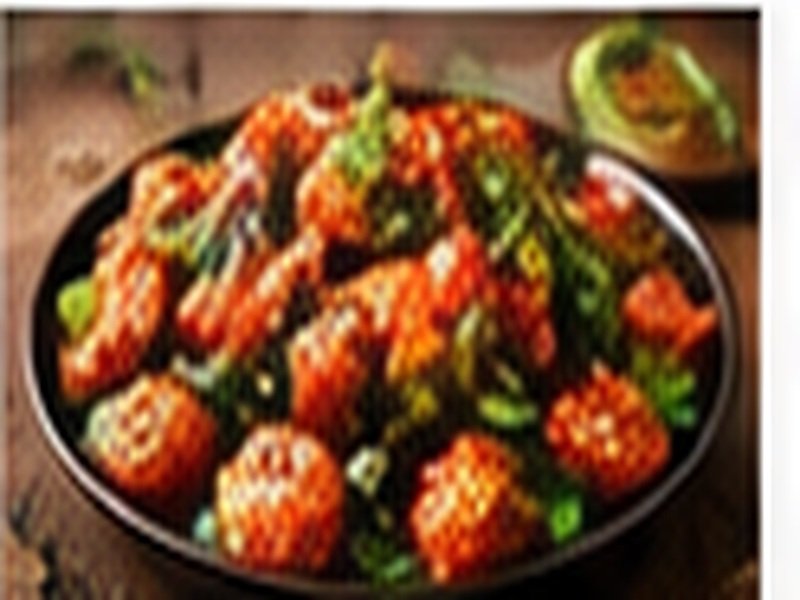 Chilly Chicken with Bone Dry/Gravy