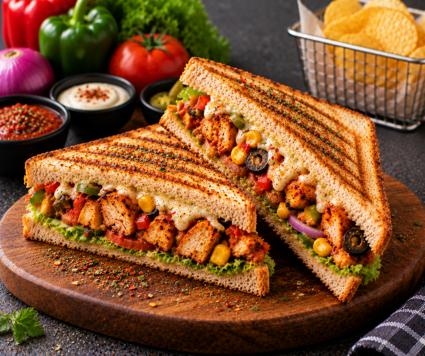 Mexican Chicken Sandwich